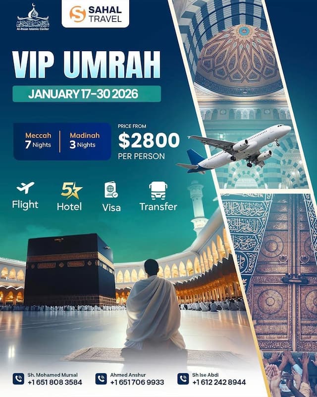 VIP Umrah Trip - January 2026